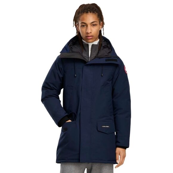 Canada Goose Langford Parka Heritage 2062M Navy Jacket Coat Men's Large New WOT - Picture 7 of 16